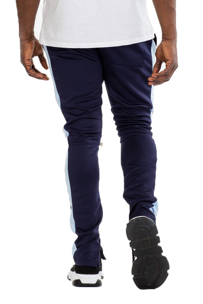 Navy Blue Track Pants