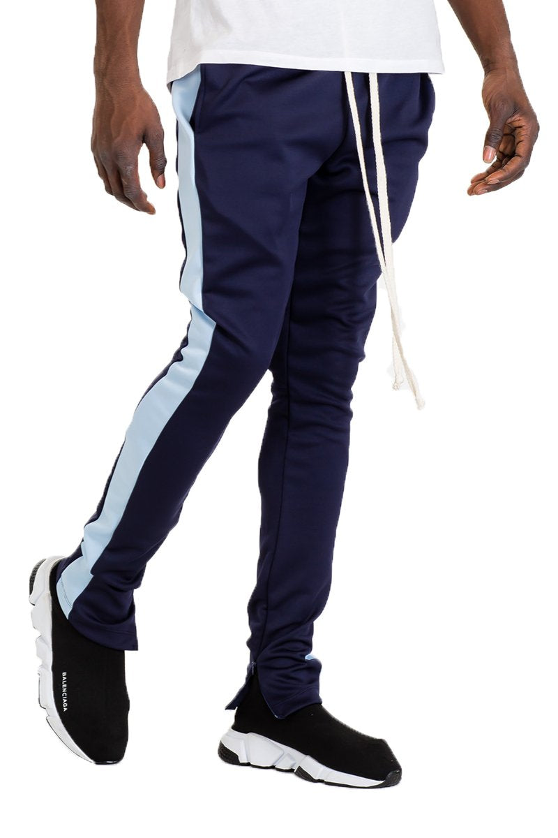 Navy Blue Track Pants