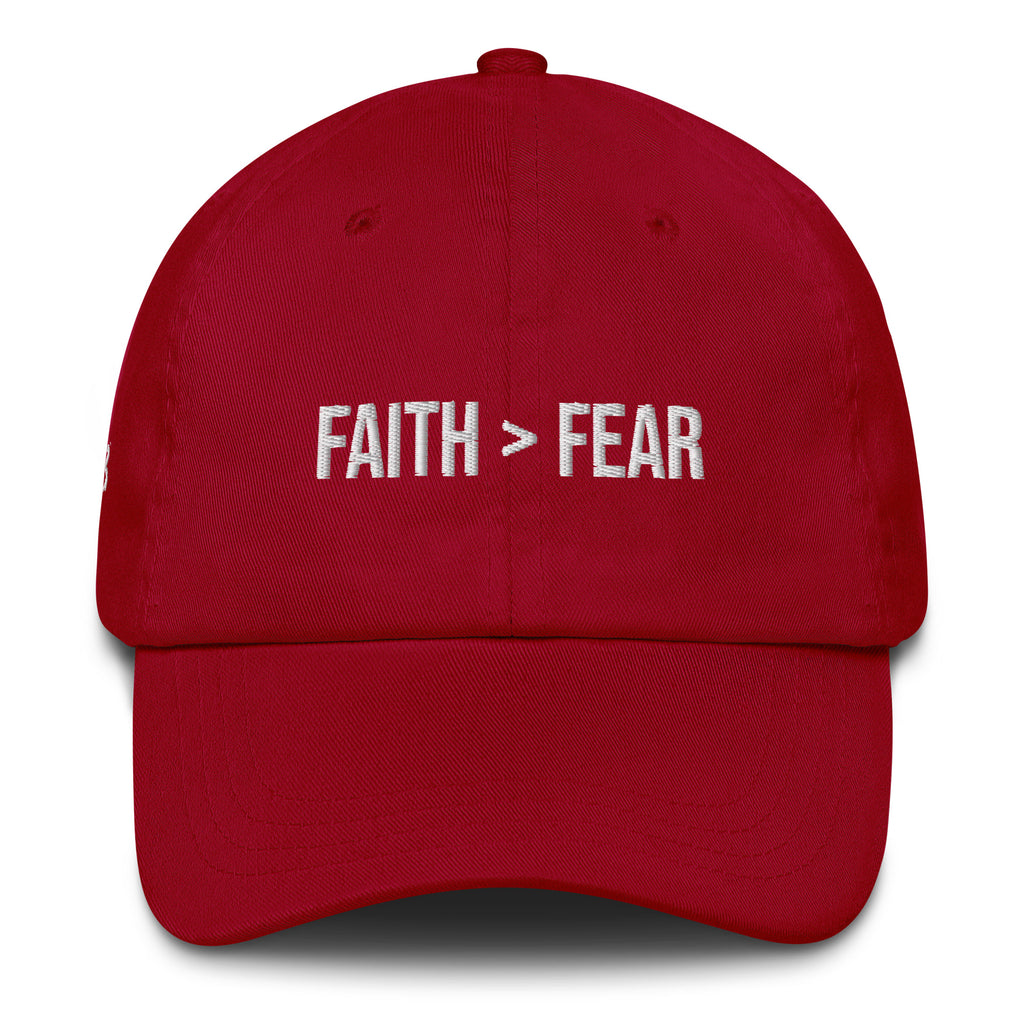 Faith > Fear Hats