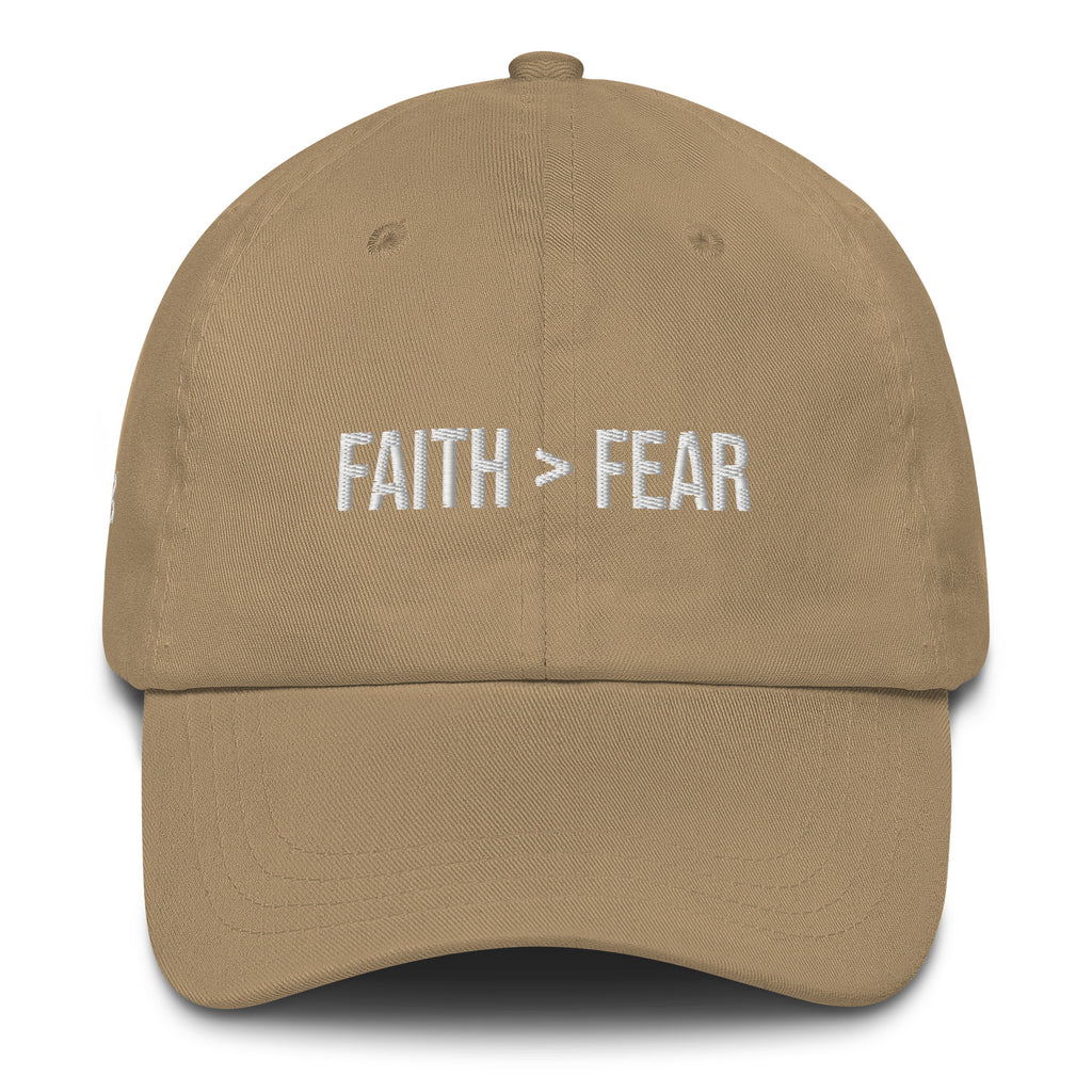 Faith > Fear Hats