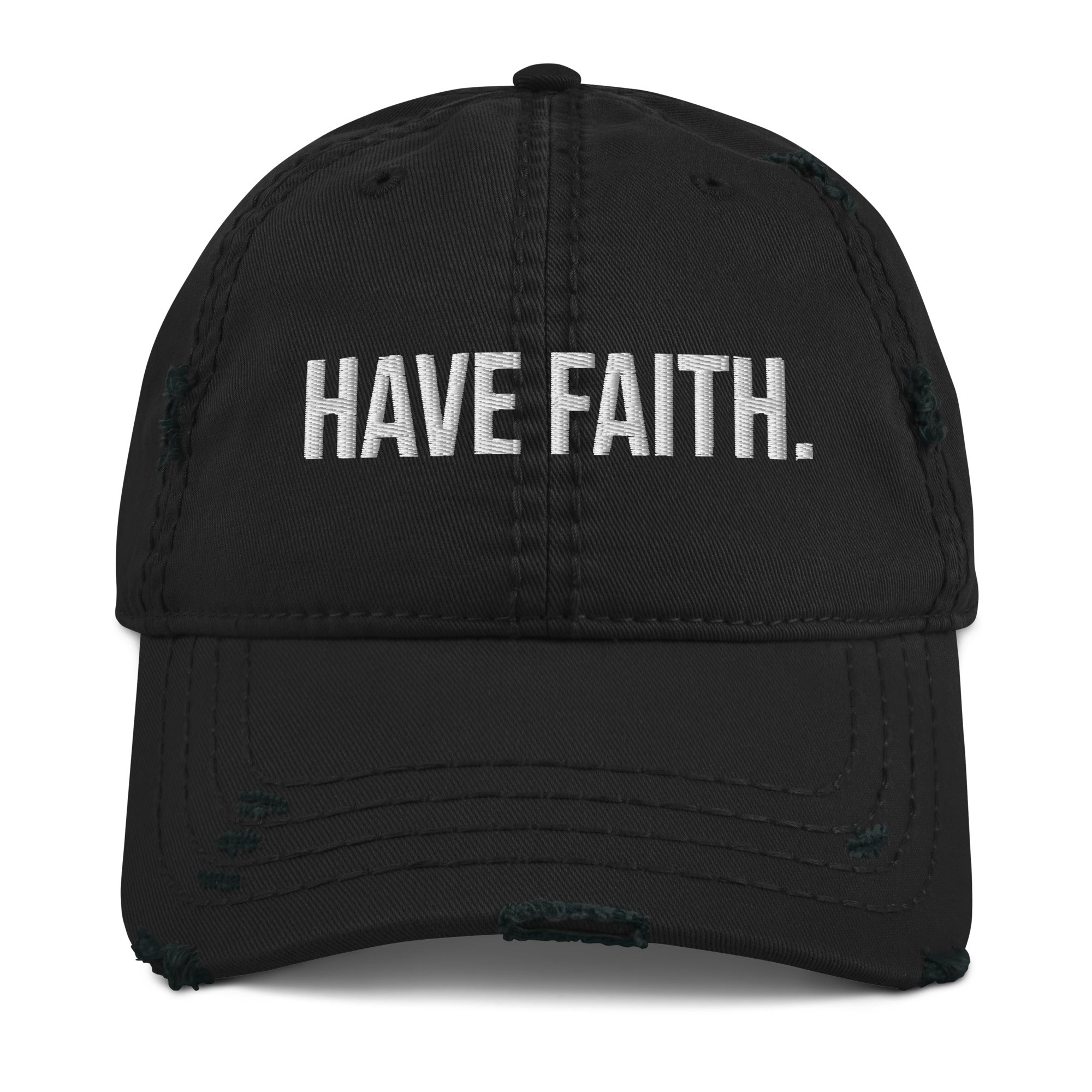 FAITH Distressed Hats