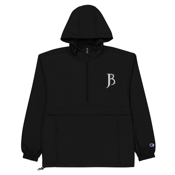 Embroidered Champion Packable Jacket/Hoodie