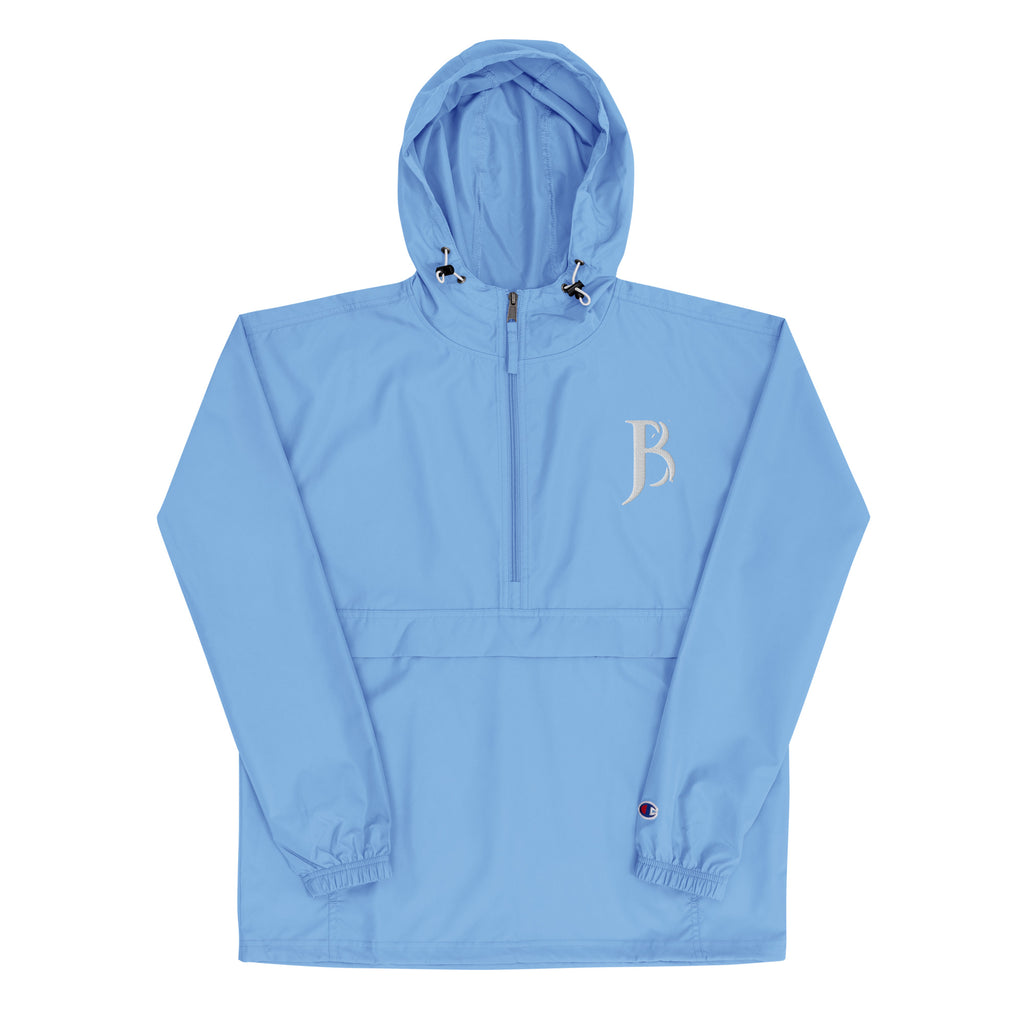 Embroidered Champion Packable Jacket/Hoodie
