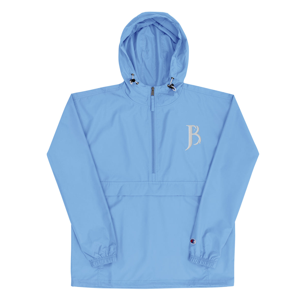 Embroidered Champion Packable Jacket/Hoodie