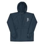 Embroidered Champion Packable Jacket/Hoodie