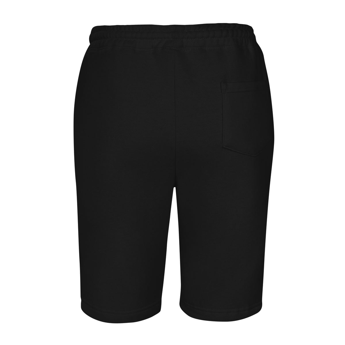 Maroon Logo Fleece shorts