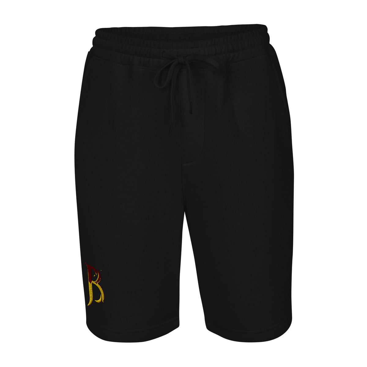 Maroon Logo Fleece shorts