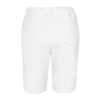Maroon Logo Fleece shorts