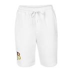 Maroon Logo Fleece shorts