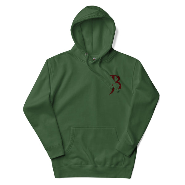 Unisex Hoodies Maroon Logo