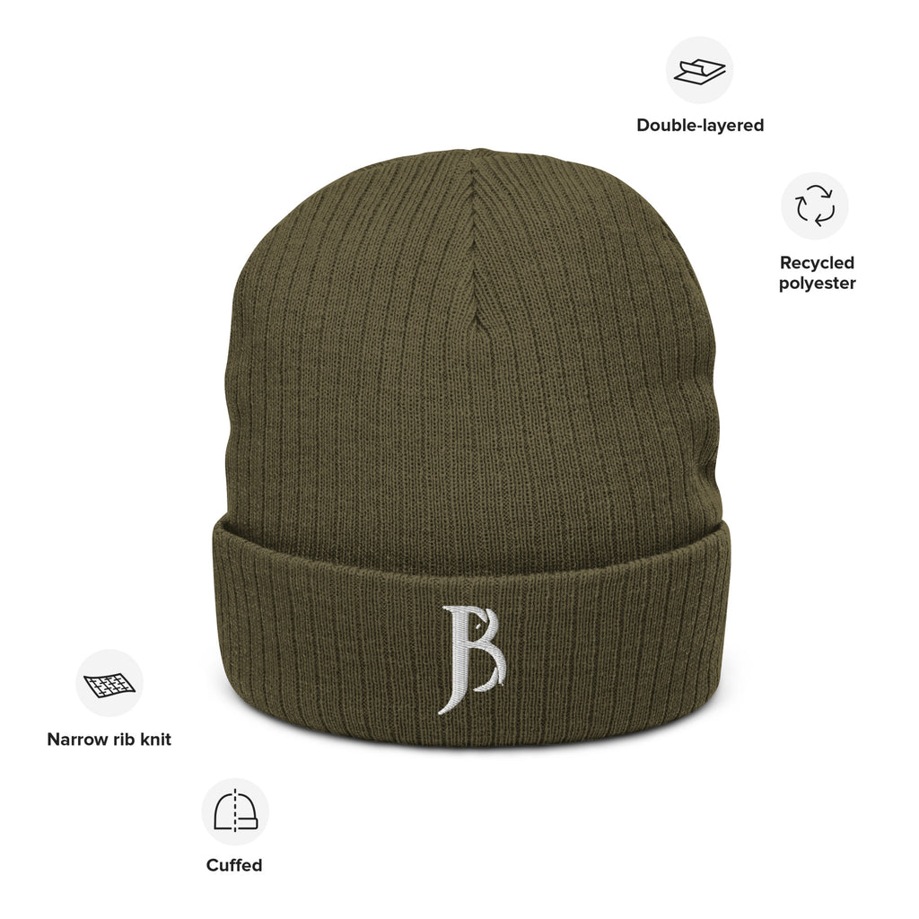 Ribbed Knit Beanie