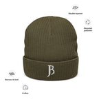 Ribbed Knit Beanie
