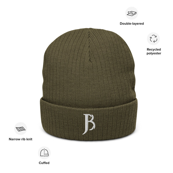 Ribbed Knit Beanie